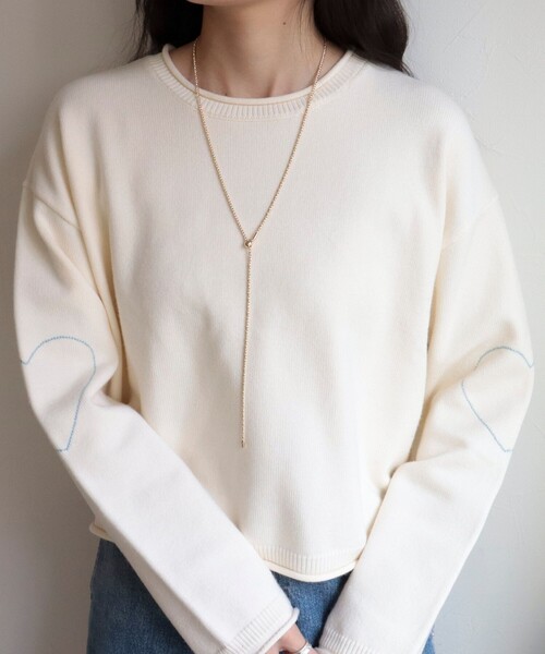 fredy emue（フレディエミュ）の「ねじりチェーンアジャストロングネックレス（ネックレス・レディース・シルバー/ゴールド・FREE）」の4枚目の写真