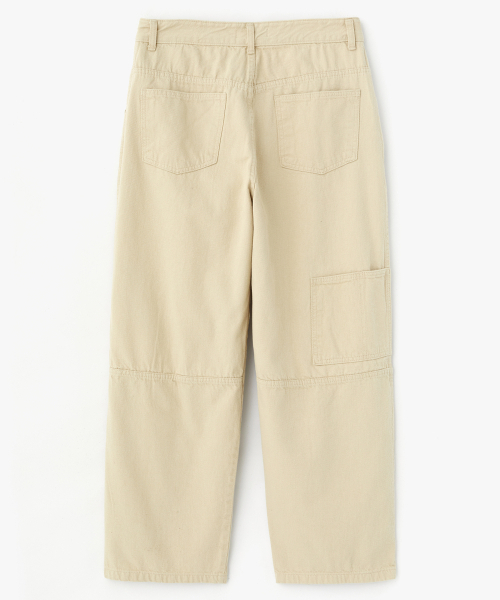 COFWI(コフウィー)の「ワイドツータックコットンポケットパンツベージュ(その他パンツ・メンズ・その他・1(S)/2(M)/3(L))」の3枚目の写真