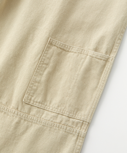 COFWI(コフウィー)の「ワイドツータックコットンポケットパンツベージュ(その他パンツ・メンズ・その他・1(S)/2(M)/3(L))」の9枚目の写真
