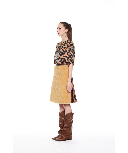 GREEDILOUS(グリディアス)の「Leopard A-line Skirt(スカート・レディース・その他・S/M/L/XS)」の2枚目の写真