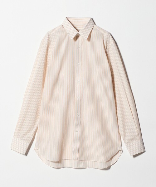 UNITED ARROWS(ユナイテッドアローズ)の「ALBINI オルタネートストライプ ラウンド レギュラーカラーシャツ(シャツ/ブラウス・メンズ・オレンジ・39cm/41cm/38cm/40cm)」の14枚目の写真