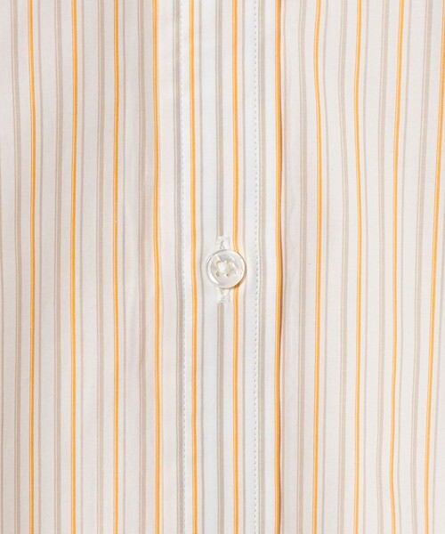 UNITED ARROWS(ユナイテッドアローズ)の「ALBINI オルタネートストライプ ラウンド レギュラーカラーシャツ(シャツ/ブラウス・メンズ・オレンジ・39cm/41cm/38cm/40cm)」の4枚目の写真