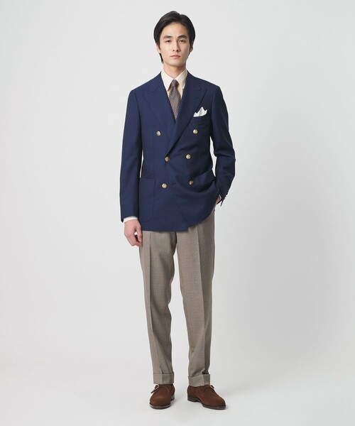 UNITED ARROWS(ユナイテッドアローズ)の「ALBINI オルタネートストライプ ラウンド レギュラーカラーシャツ(シャツ/ブラウス・メンズ・オレンジ・39cm/41cm/38cm/40cm)」の8枚目の写真