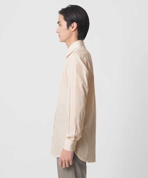 UNITED ARROWS(ユナイテッドアローズ)の「ALBINI オルタネートストライプ ラウンド レギュラーカラーシャツ(シャツ/ブラウス・メンズ・オレンジ・39cm/41cm/38cm/40cm)」の12枚目の写真