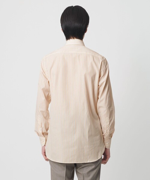UNITED ARROWS(ユナイテッドアローズ)の「ALBINI オルタネートストライプ ラウンド レギュラーカラーシャツ(シャツ/ブラウス・メンズ・オレンジ・39cm/41cm/38cm/40cm)」の13枚目の写真