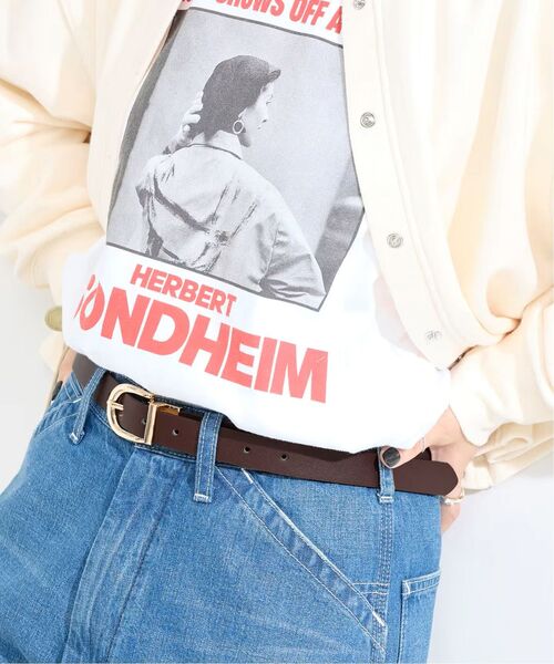 B.C STOCK（ベーセーストック）の「《追加》リバーシブルベルト（ベルト・レディース・ブラウン/ブラック・FREE）」の2枚目の写真