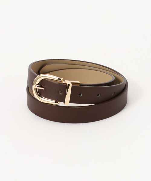 B.C STOCK（ベーセーストック）の「《追加》リバーシブルベルト（ベルト・レディース・ブラウン/ブラック・FREE）」の9枚目の写真