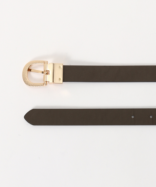 B.C STOCK（ベーセーストック）の「《追加》リバーシブルベルト（ベルト・レディース・ブラウン/ブラック・FREE）」の7枚目の写真