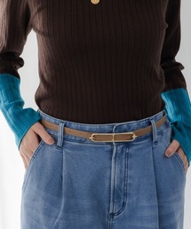 Elura | オーバルバックル細ベルト/643005(ベルト)