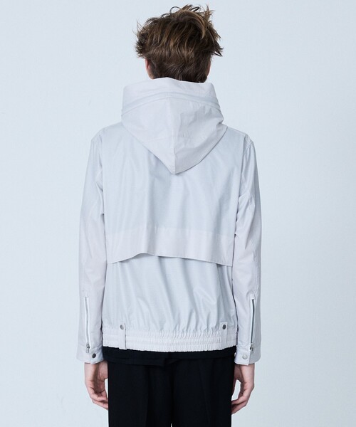 5351 POUR LES HOMMES（ゴーサンゴーイチプールオム）の「【Cool Dots 】ライダース ブルゾン（ブルゾン・メンズ・ブラック/オフホワイト・50/48/46/44）」の6枚目の写真