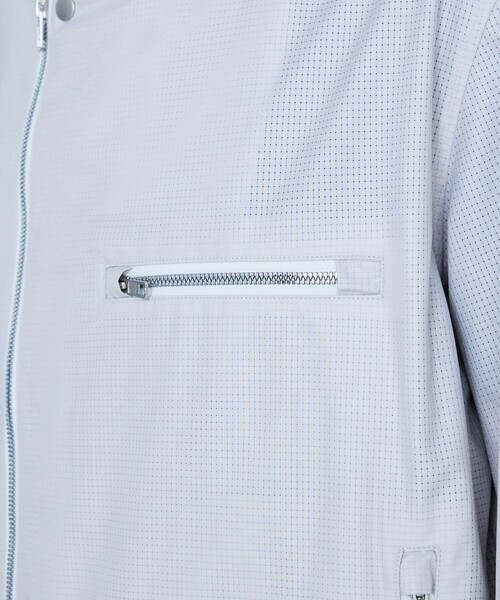 5351 POUR LES HOMMES（ゴーサンゴーイチプールオム）の「【Cool Dots 】ライダース ブルゾン（ブルゾン・メンズ・ブラック/オフホワイト・50/48/46/44）」の9枚目の写真