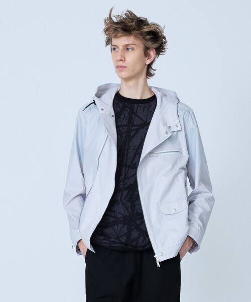 5351 POUR LES HOMMES（ゴーサンゴーイチプールオム）の「【Cool Dots 】ライダース ブルゾン（ブルゾン・メンズ・ブラック/オフホワイト・50/48/46/44）」の19枚目の写真