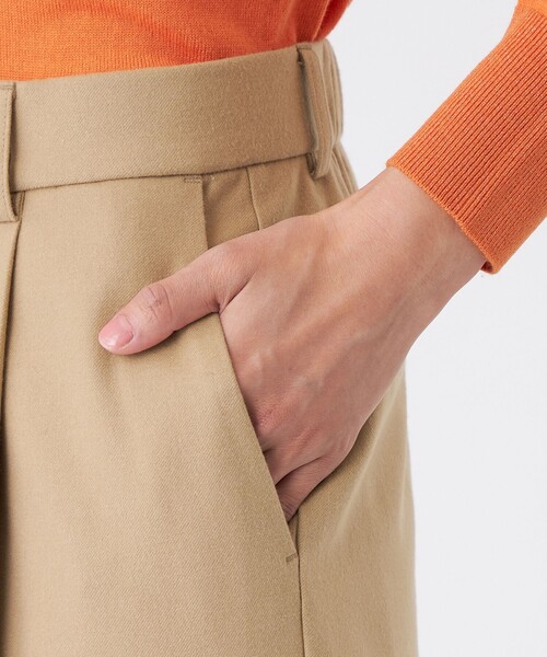 TRANS WORK(トランスワーク)の「チェルソフト2WAYストレッチ(その他パンツ・レディース・チャコールグレー/ベージュ・40/38/36)」の8枚目の写真