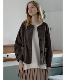 AVANT-G（アバン）の「Overfit Round TR Jacket - BROWN（その他アウター）」