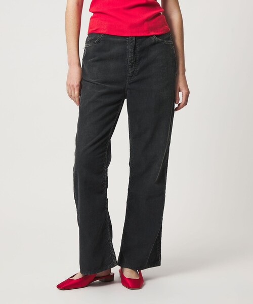 6（ロク）の「＜timemachine＞BELLBOTTOM＆BOOTSCUT コーデユロイパンツ（その他パンツ・レディース・ダークグレー/ブラック・25/26/27/28）」の3枚目の写真