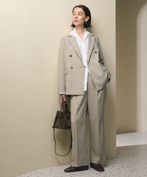 BEAUTY&YOUTH UNITED ARROWS（ビューティーアンドユースユナイテッドアローズ）の「エンブロイダリーカラー シャツ（シャツ/ブラウス・レディース・ライム/ホワイト・FREE）」の8枚目の写真