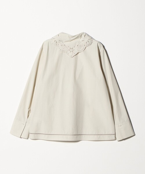 BEAUTY&YOUTH UNITED ARROWS（ビューティーアンドユースユナイテッドアローズ）の「エンブロイダリーカラー シャツ（シャツ/ブラウス・レディース・ライム/ホワイト・FREE）」の18枚目の写真