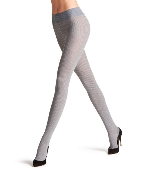 Kinetics(キネティクス)の「FALKE #48490 Family Rib Tights(ファルケ #48490 ファミリー リブ タイツ)(ソックス/靴下・レディース・グレー系/ブラック/ブラウン系・ONE SIZE)」の2枚目の写真
