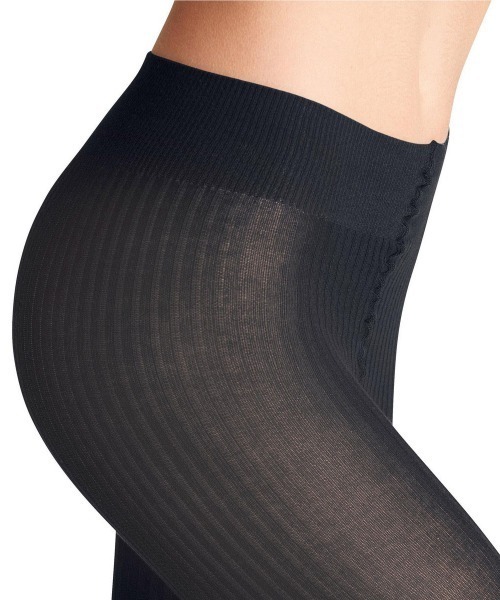 Kinetics(キネティクス)の「FALKE #48490 Family Rib Tights(ファルケ #48490 ファミリー リブ タイツ)(ソックス/靴下・レディース・グレー系/ブラック/ブラウン系・ONE SIZE)」の6枚目の写真