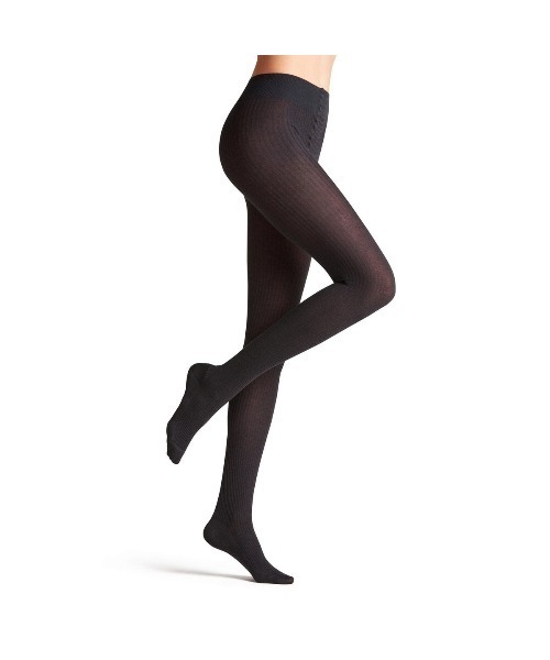 Kinetics(キネティクス)の「FALKE #48490 Family Rib Tights(ファルケ #48490 ファミリー リブ タイツ)(ソックス/靴下・レディース・グレー系/ブラック/ブラウン系・ONE SIZE)」の15枚目の写真