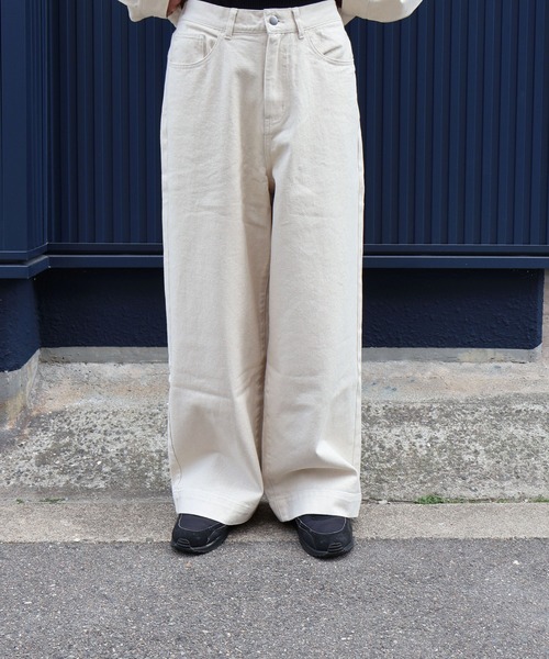 ATELANE(アテレーン)の「ATELANE / 11.5oz デニム 5Pパンツ(デニムパンツ・メンズ・ブラック/ネイビー/アイボリー・LARGE/X-LARGE/MEDIUM)」の14枚目の写真