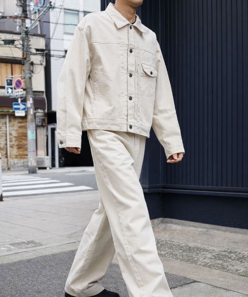 ATELANE(アテレーン)の「ATELANE / 11.5oz デニム 5Pパンツ(デニムパンツ・メンズ・ブラック/ネイビー/アイボリー・LARGE/X-LARGE/MEDIUM)」の12枚目の写真