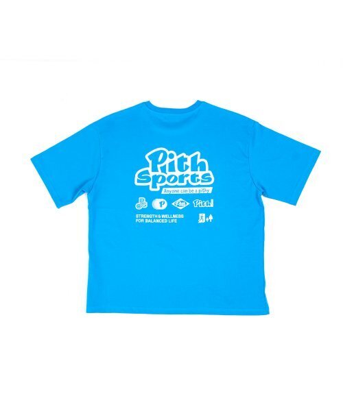 PITHSPORTS(ピース スポーツ)の「Basic Logo Tee (Blue)(Tシャツ/カットソー・レディース・その他・LARGE/M)」の2枚目の写真
