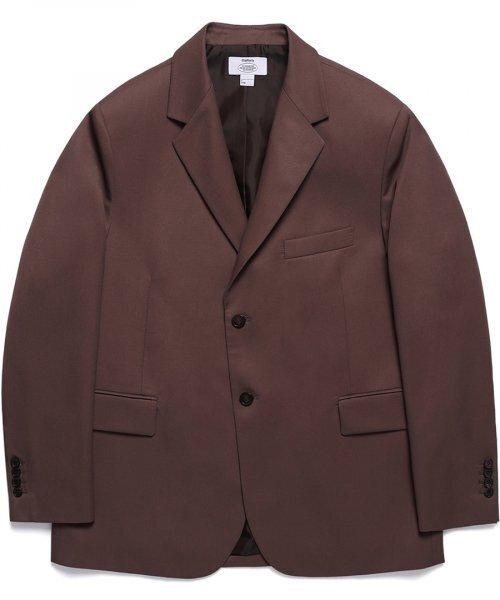 STAFF ONLY(スタッフオンリー)の「OVERSIZE SINGLE BLAZER (COCOA)(テーラードジャケット・メンズ・その他・M)」の1枚目の写真