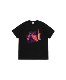 フライングテレコム 半袖Tシャツ (ブラック)