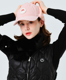 MONBIRDIE GOLF（モンバーディーゴルフ）の「ミンクタッチトンネルネックウォーマー BLACK（スポーツグッズ）」