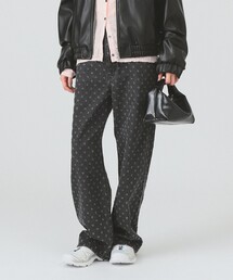 Ray BEAMS | ジャカード デニム ストレート パンツ(デニムパンツ)