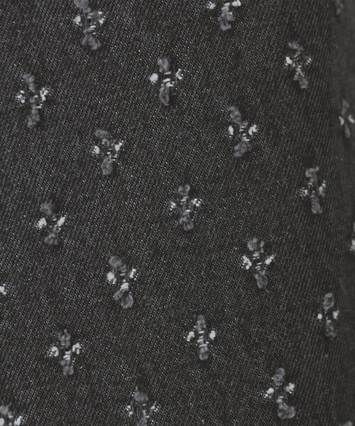 Ray BEAMS（レイビームス）の「ジャカード デニム ストレート パンツ（デニムパンツ・レディース・ブルー/グレー・0/1）」の7枚目の写真