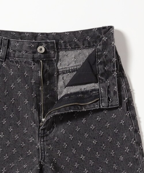 Ray BEAMS(レイビームス)の「ジャカード デニム ストレート パンツ(デニムパンツ・レディース・ブルー/グレー・0/1)」の19枚目の写真