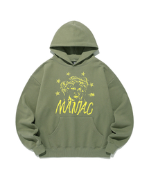 MANIAC GIRL HOODIE_GREEN(NG2EFUM418A)