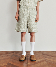 HEUTE（ホイテ）の「ARGYLE BANDING SHORTS (LIGHT KHAKI)（その他パンツ）」
