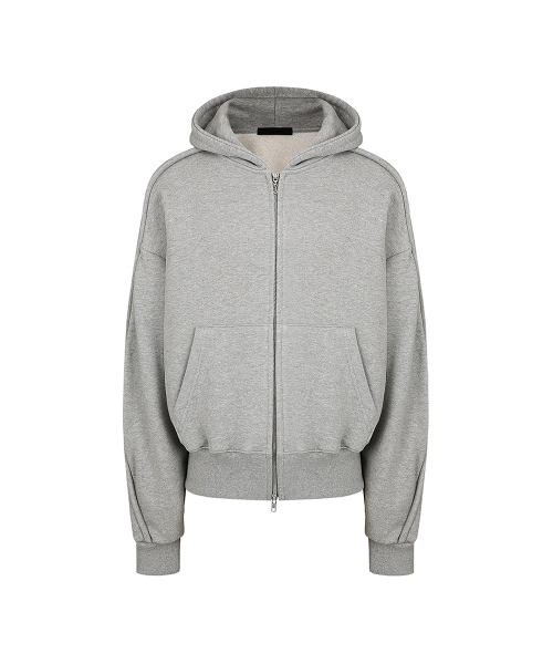 51%(フィフティーワンパーセント)の「Lining Hoodie jacket - Grey(パーカー・メンズ・その他・L/M)」の1枚目の写真