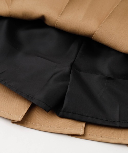 URBAN CHERRY(アーバンチェリー)の「【デイリーに使いやすい】プリーツスカート(インナーパンツ付き)(スカート・キッズ・ベージュ/ブラック・150cm/140cm/130cm/120cm/110cm)」の10枚目の写真