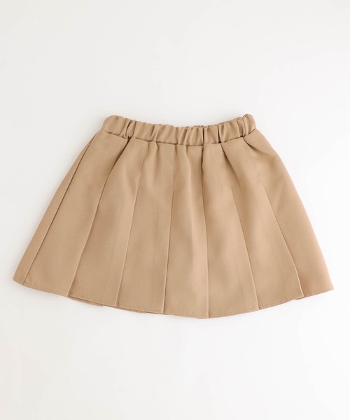 URBAN CHERRY(アーバンチェリー)の「【デイリーに使いやすい】プリーツスカート(インナーパンツ付き)(スカート・キッズ・ベージュ/ブラック・150cm/140cm/130cm/120cm/110cm)」の3枚目の写真