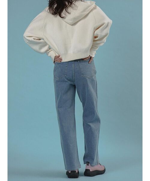 FIKA.(フィーカ)の「Wide-leg denim pants(デニムパンツ・レディース・ブルー系その他/ブルー・MEDIUM/SMALL)」の15枚目の写真