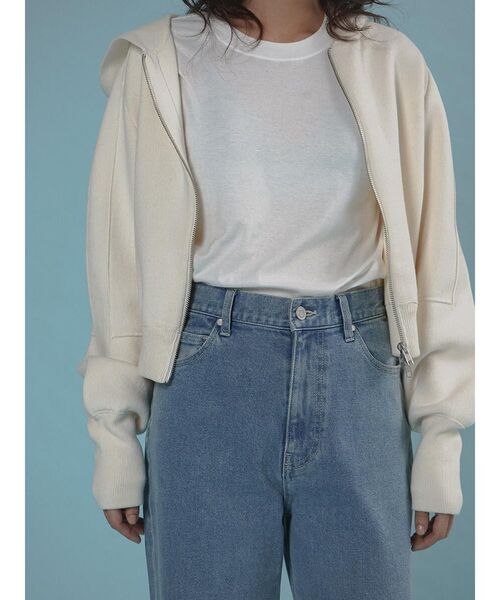 FIKA.(フィーカ)の「Wide-leg denim pants(デニムパンツ・レディース・ブルー系その他/ブルー・MEDIUM/SMALL)」の17枚目の写真