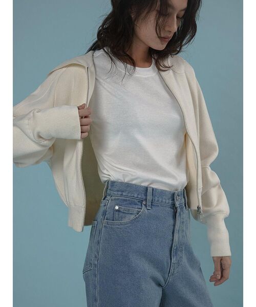 FIKA.(フィーカ)の「Wide-leg denim pants(デニムパンツ・レディース・ブルー系その他/ブルー・MEDIUM/SMALL)」の18枚目の写真