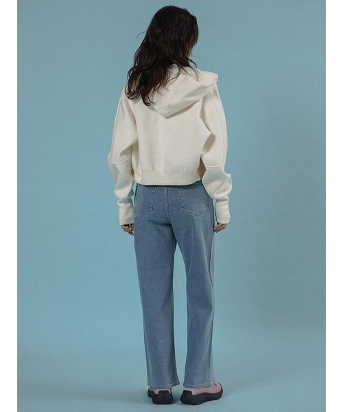 FIKA.(フィーカ)の「Wide-leg denim pants(デニムパンツ・レディース・ブルー系その他/ブルー・MEDIUM/SMALL)」の22枚目の写真