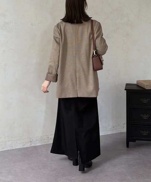 Thevon（ゼボン）の「ドレープマーメイドスカート（スカート・レディース・チャコールグレー/ブラック・M/S）」の7枚目の写真