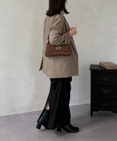 Thevon（ゼボン）の「ドレープマーメイドスカート（スカート・レディース・チャコールグレー/ブラック・M/S）」の10枚目の写真