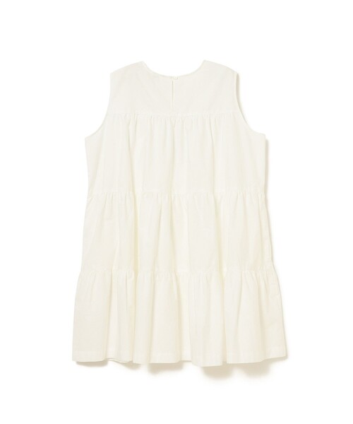 Ray BEAMS（レイビームス）の「Gymphlex / ティアード ノースリーブ チュニック（シャツ/ブラウス・レディース・ホワイト・14）」の4枚目の写真