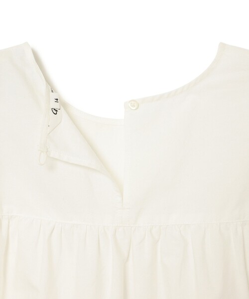 Ray BEAMS（レイビームス）の「Gymphlex / ティアード ノースリーブ チュニック（シャツ/ブラウス・レディース・ホワイト・14）」の5枚目の写真