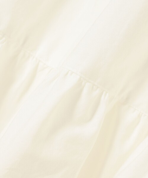 Ray BEAMS（レイビームス）の「Gymphlex / ティアード ノースリーブ チュニック（シャツ/ブラウス・レディース・ホワイト・14）」の6枚目の写真