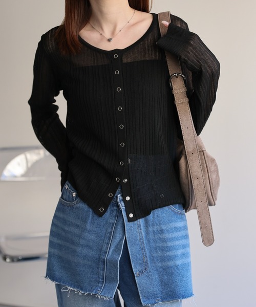 model:162cm　着用サイズ:F