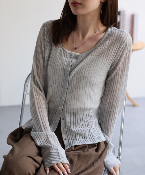 model:162cm　着用サイズ:F