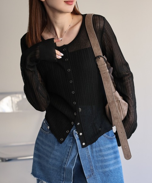 model:162cm　着用サイズ:F